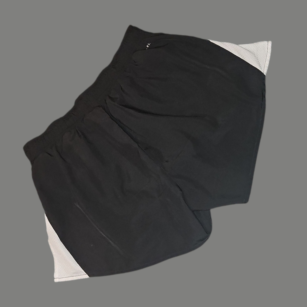 Nike Women's Black Running Shorts With Brief Small - Picture 2 of 5